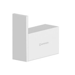 Крючок Whitecross Cubo CU2410WH, цвет белый матовый