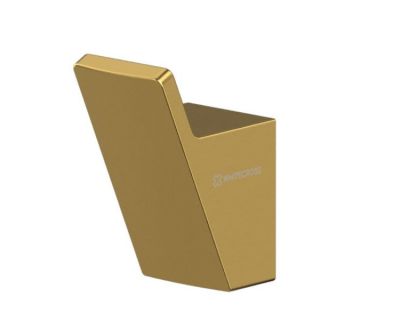 Крючок Whitecross Cubo CU2415GLB, цвет золото брашированное