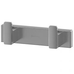 Крючок двойной Whitecross Cubo CU2412NIB, цвет никель брашированный