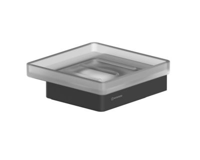 Мыльница Whitecross Cubo CU2420BL, цвет черный матовый