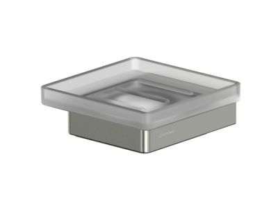 Мыльница Whitecross Cubo CU2420NIB, цвет брашированный никель