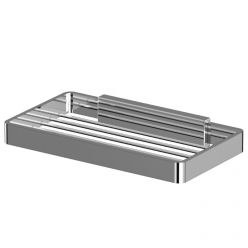 Мыльница-решетка Whitecross Cubo CU2424CR, цвет хром