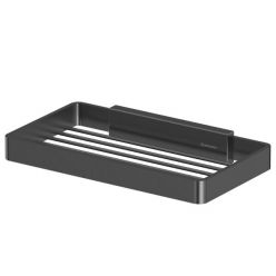 Мыльница-решетка Whitecross Cubo CU2424GM, цвет оружейная сталь