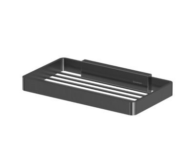 Мыльница-решетка Whitecross Cubo CU2424GM, цвет оружейная сталь