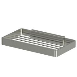 Мыльница-решетка Whitecross Cubo CU2424NIB, цвет никель брашированный