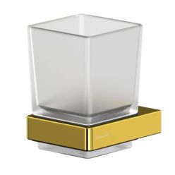 Стакан для щеток Whitecross Cubo CU2430GL, цвет золото