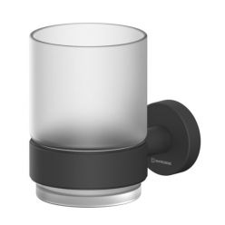 Стакан для щеток Whitecross Ergo ER2230BL, цвет черный матовый