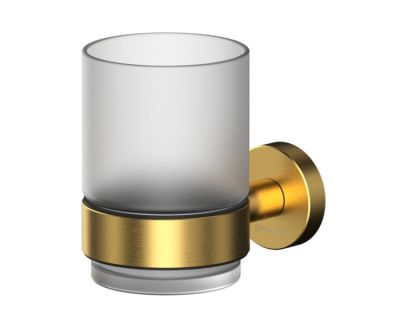 Стакан для щеток Whitecross Ergo ER2230GLB, цвет золото брашированное