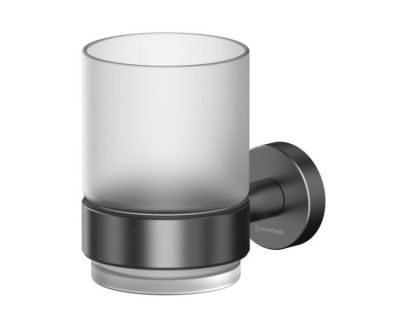 Стакан для щеток Whitecross Ergo ER2230GM, цвет оружейная сталь