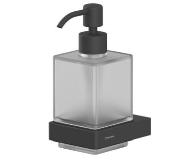 Дозатор жидкого мыла Whitecross Cubo CU2440BL, цвет черный матовый