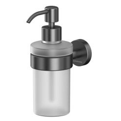 Дозатор жидкого мыла Whitecross Ergo ER2240GM, цвет оружейная сталь