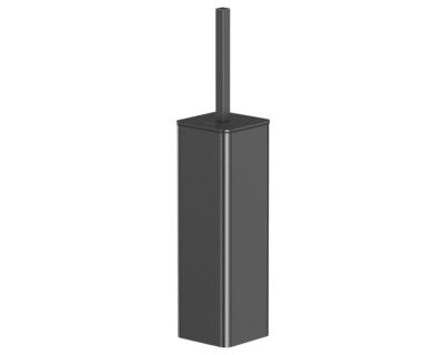 Ершик для унитаза Whitecross Cubo CU2474GM, напольный, цвет оружейная сталь