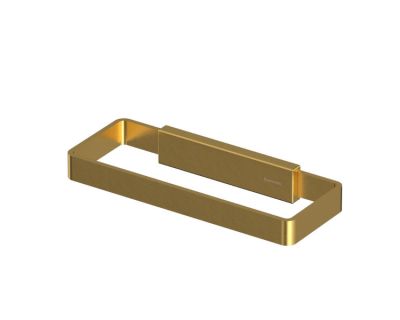 Полотенцедержатель Whitecross Cubo CU2458GLB, 20 см, цвет золото брашированное