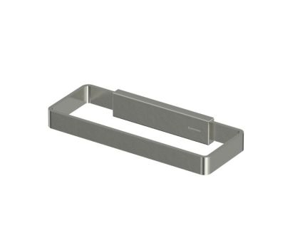 Полотенцедержатель Whitecross Cubo CU2458NIB, 20 см, цвет никель брашированный