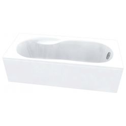 Акриловая ванна Bonito Home Bali 150x70 см с ножками в комплекте, BH-BA-201-150/St