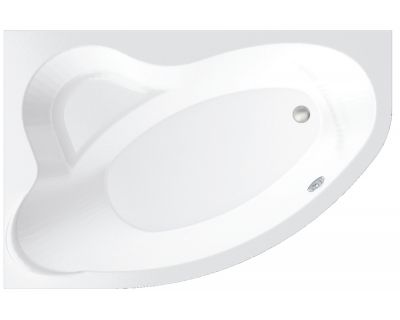 Акриловая ванна Bonito Home Rosa 150x100 см с ножками в комплекте (Right - правосторонняя), BH-RA-101-150P/St