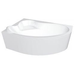 Акриловая ванна Bonito Home Rosa 170x110 см с ножками в комплекте (Right - правосторонняя), BH-RA-101-170P/St