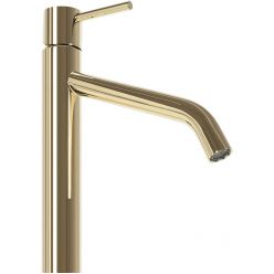 Смеситель для умывальника Rea Level Gold B2045