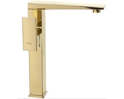 Смеситель для умывальника Rea Levi gold B5137