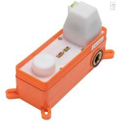 Смеситель для умывальника Rea Oval gold B5125