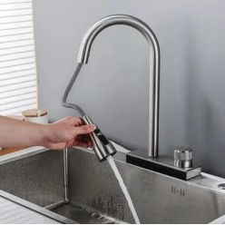 Смеситель для мойки Rea Conor nikiel matt B6313