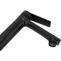 Смеситель для умывальника Rea Viral Black matt B2028