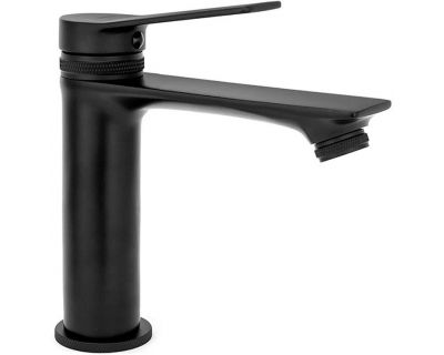Смеситель для умывальника Rea Viral Black matt B2028