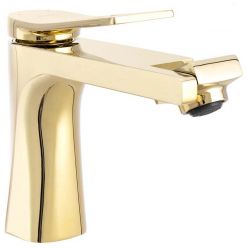 Смеситель для умывальника Rea Soul Gold B9959