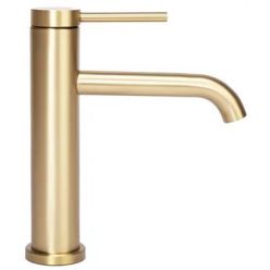 Смеситель для умывальника Rea Clif gold matt B5323