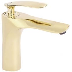 Смеситель для умывальника Rea Orbit Gold B2050