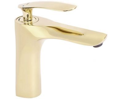 Смеситель для умывальника Rea Orbit Gold B2050