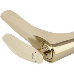 Смеситель для умывальника Rea Orbit Gold B2050