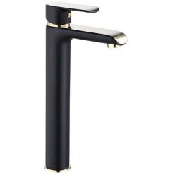 Смеситель для умывальника Rea Bloom Black Gold B9936