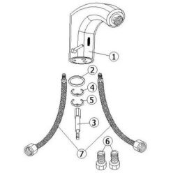 Смеситель для раковины Ahti SN207401