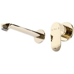 Смеситель для умывальника Rea Hyper Gold B2060