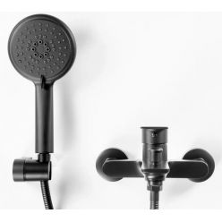 Смеситель для ванны Rea Mayson Black B9634