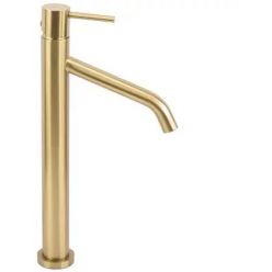 Смеситель для умывальника Rea Level gold matt B6217