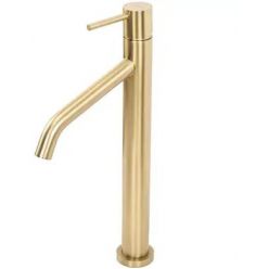 Смеситель для умывальника Rea Level gold matt B6217