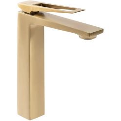 Смеситель для умывальника Rea PARKER gold matt B4810
