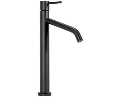 Смеситель для умывальника Rea Level Black matt B2047