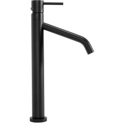 Смеситель для умывальника Rea Level Black matt B2047