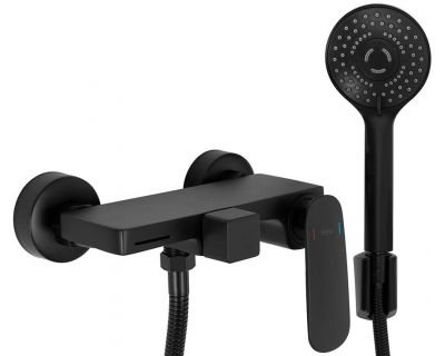 Смеситель для ванны Rea Berg Black matt B2040