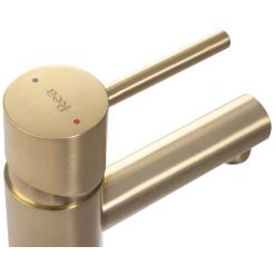 Смеситель для умывальника Rea Tess Gold matt B5661