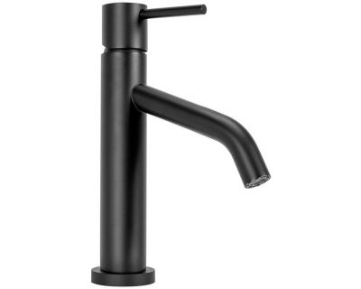 Смеситель для умывальника Rea Level Black matt B2046