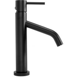Смеситель для умывальника Rea Level Black matt B2046