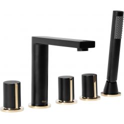 Смеситель для ванны Rea Icon Black matt B3622