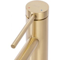 Смеситель для умывальника Rea Foss gold matt B5319
