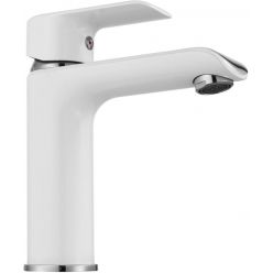 Смеситель для умывальника Rea Bloom White Chrome B9915