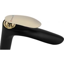 Смеситель для умывальника Rea Orbit Black Gold B2055