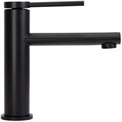 Смеситель для умывальника Rea Oval Black B6516